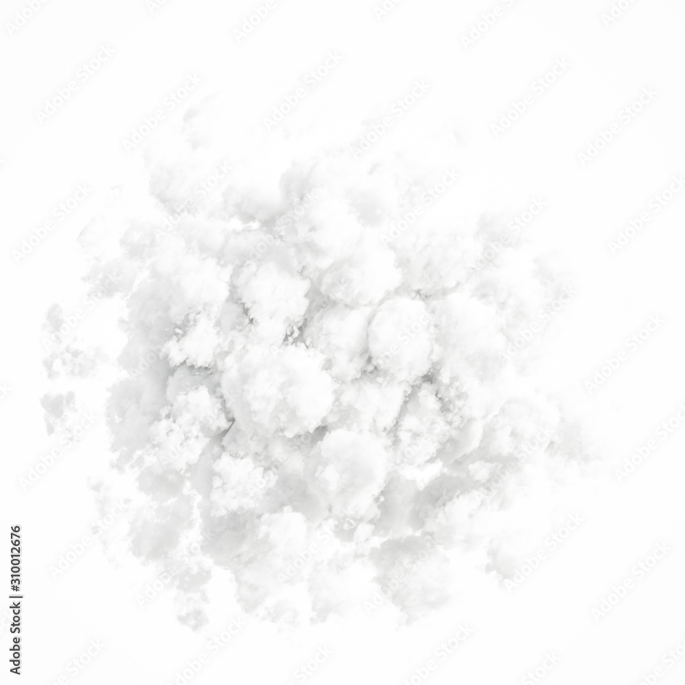 Cloud isolated, steam, smoke. 3d illustration, 3d rendering. Cloud isolated, steam, smoke. 3d illustration, 3d rendering.