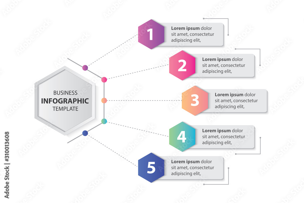 colorful timeline infographic with 5 options design template, Infographics management, finance, analytics, presentation. Vector illustration colorful timeline infographic with 5 options design template, Infographics management, finance, analytics, presentation. Vector illustration