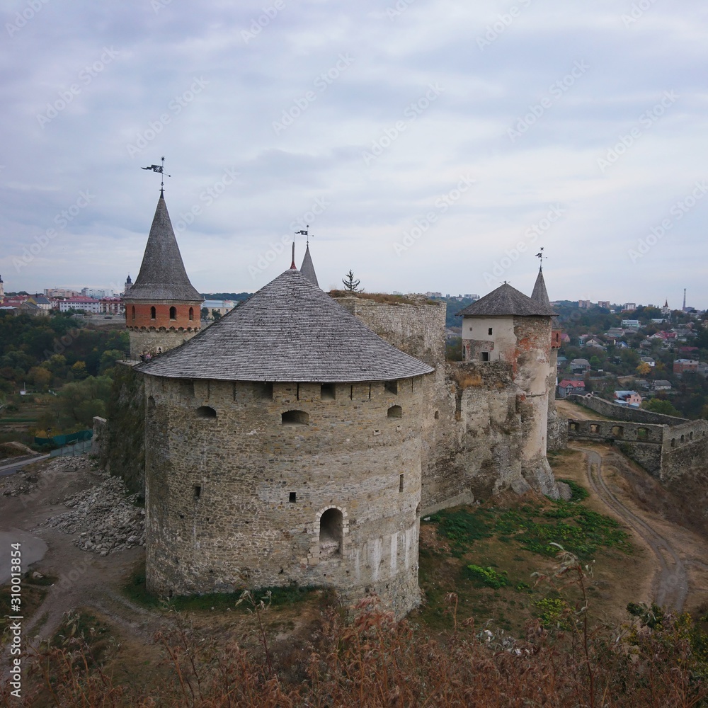 castle in kamyanets podilsky ukraine