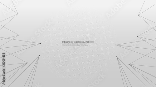 Abstract white background low polygonal or texture with geometric shapes trendy modern and minimalist for cover design, wallpaper. Creative geometric simple design. EPS 10 vector.