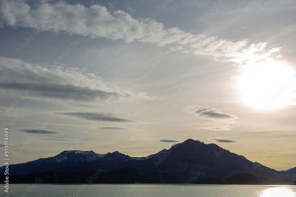 landscapes of el calafate in argentina