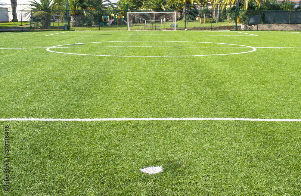 campo da calcio in erba