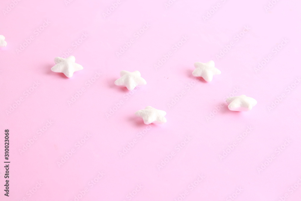 white decoration stars, made with porexpan white decoration stars, made with porexpan