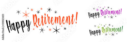 Happy retirement
