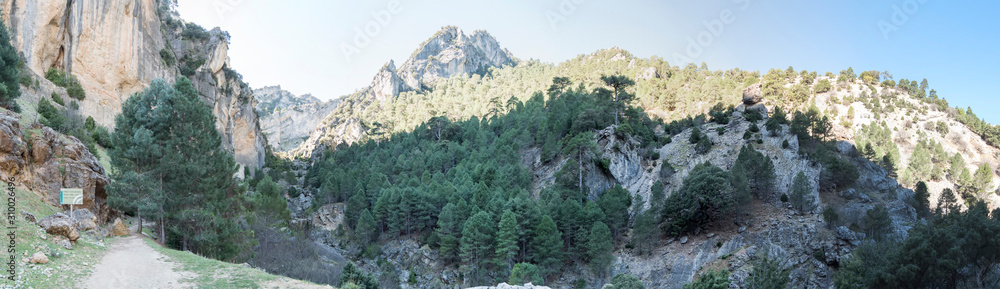 Borosa river route in the Sierra de Cazorla, Segura and Las Villas natural park