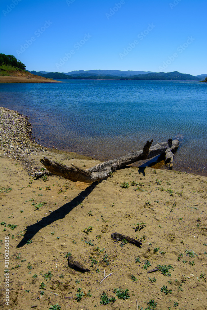 Lake berryessa blue skies summer california . Lake berryessa blue skies summer california .