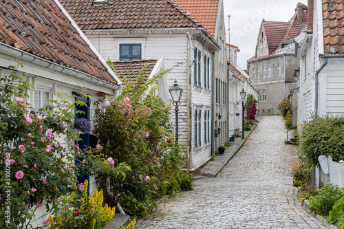 Altstadt von Stavanger  S  dwestnorwegen