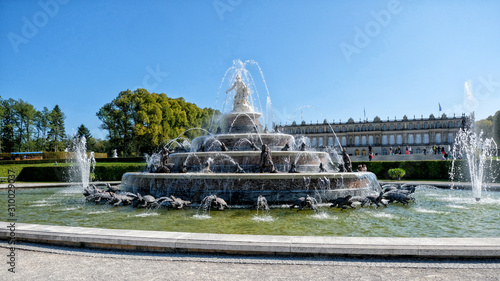 Schlosspark Herrenkimsee. Bavaria, Germany