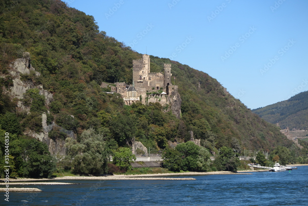 Romantik Schloss Burg Rheinstein, Mittelrhein