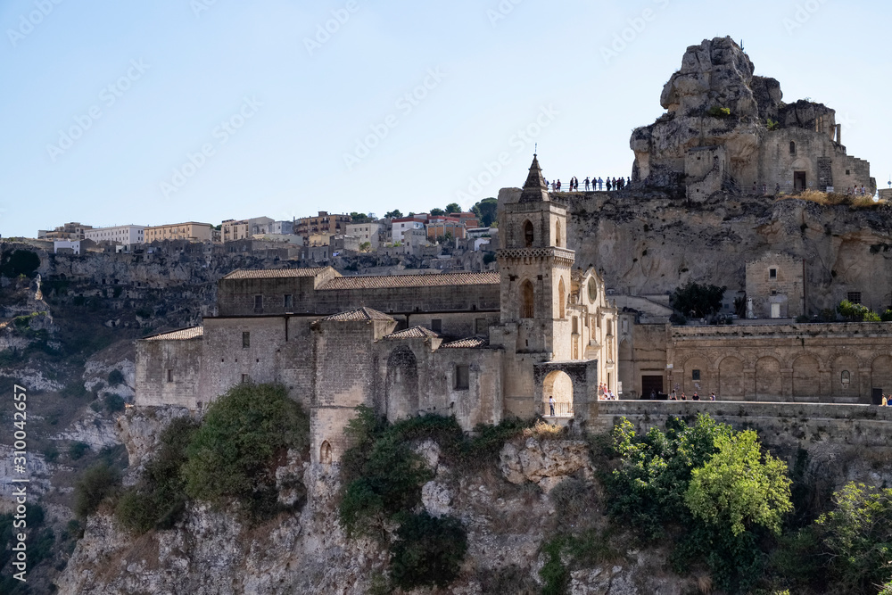 Italy, Basilicata, Matera, San Pietro Caveoso church Italy, Basilicata, Matera, San Pietro Caveoso church