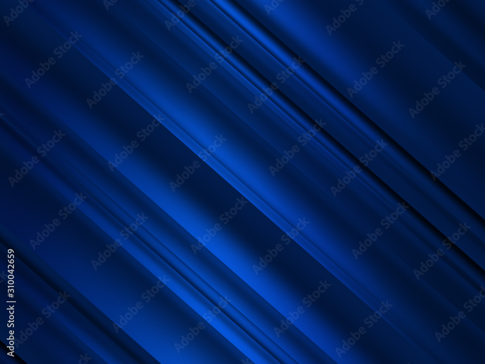 Obraz premium Dark Blue colorful diagonal lines background