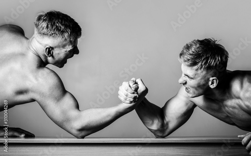 Obraz na plátně Arm wrestling