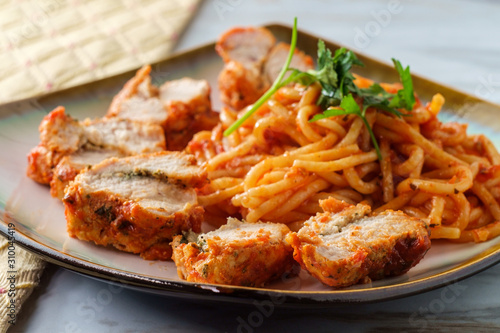 Bolognese Spaghetti Braciola