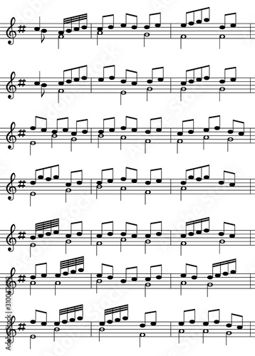 Musical symbols in musical notation