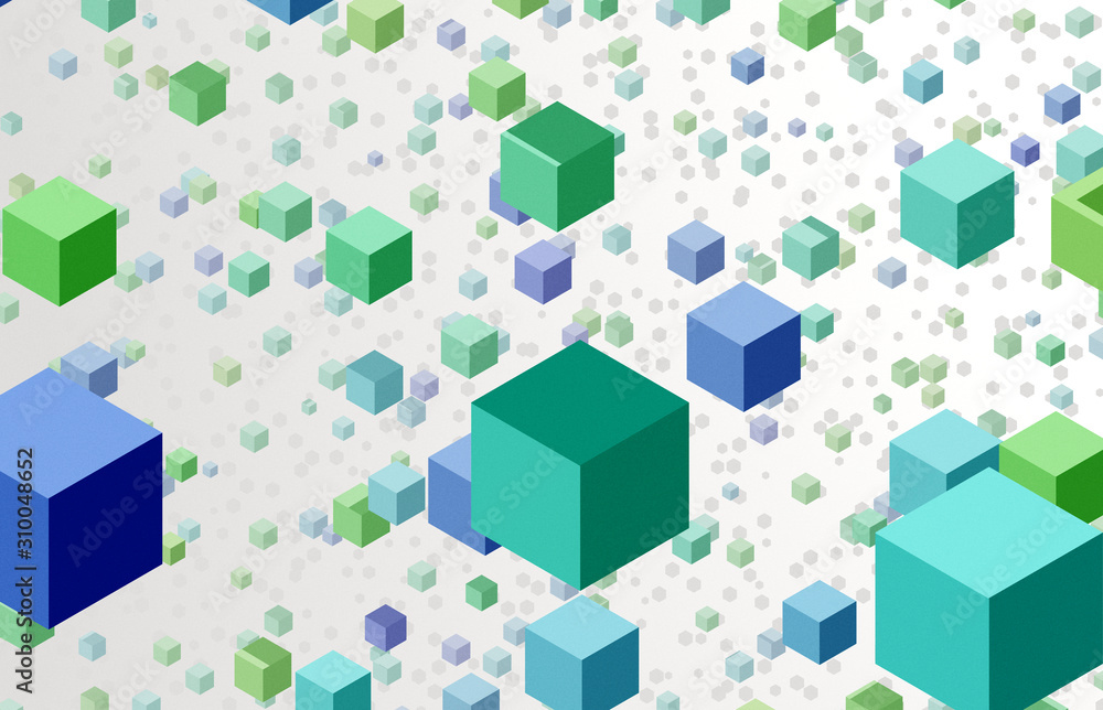 flying cubes blocks in the sky flying cubes blocks in the sky