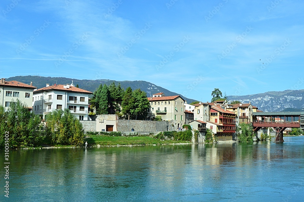 Italian town on the river