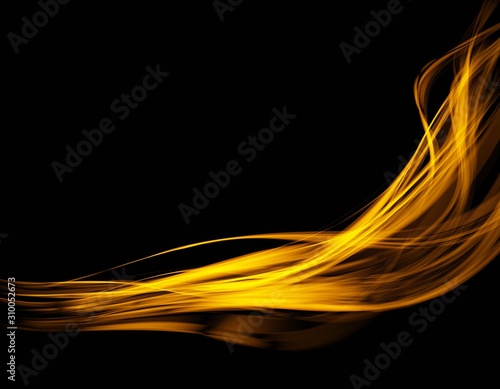 Abstract light wave futuristic background. Vector illustration.