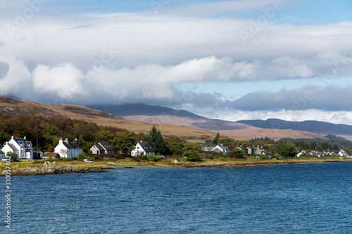 Jura Isle Landscape in Scotland