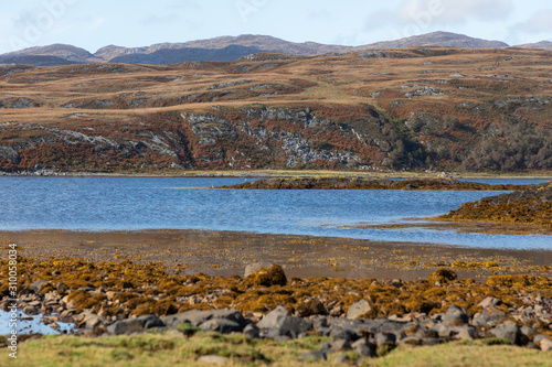 Jura Isle Landscape in Scotland photo