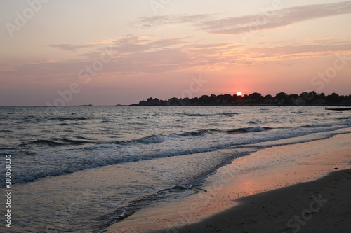 Wallpaper Mural Beautiful New England coastal beach summer sunset Torontodigital.ca