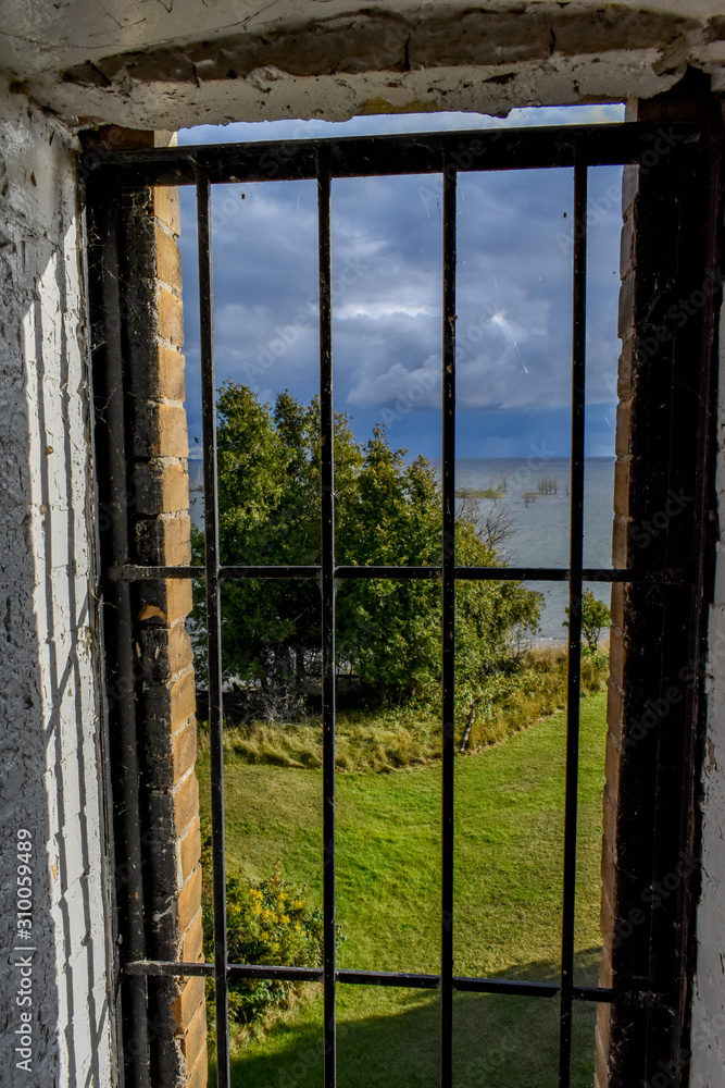 Fototapeta premium window in the wall