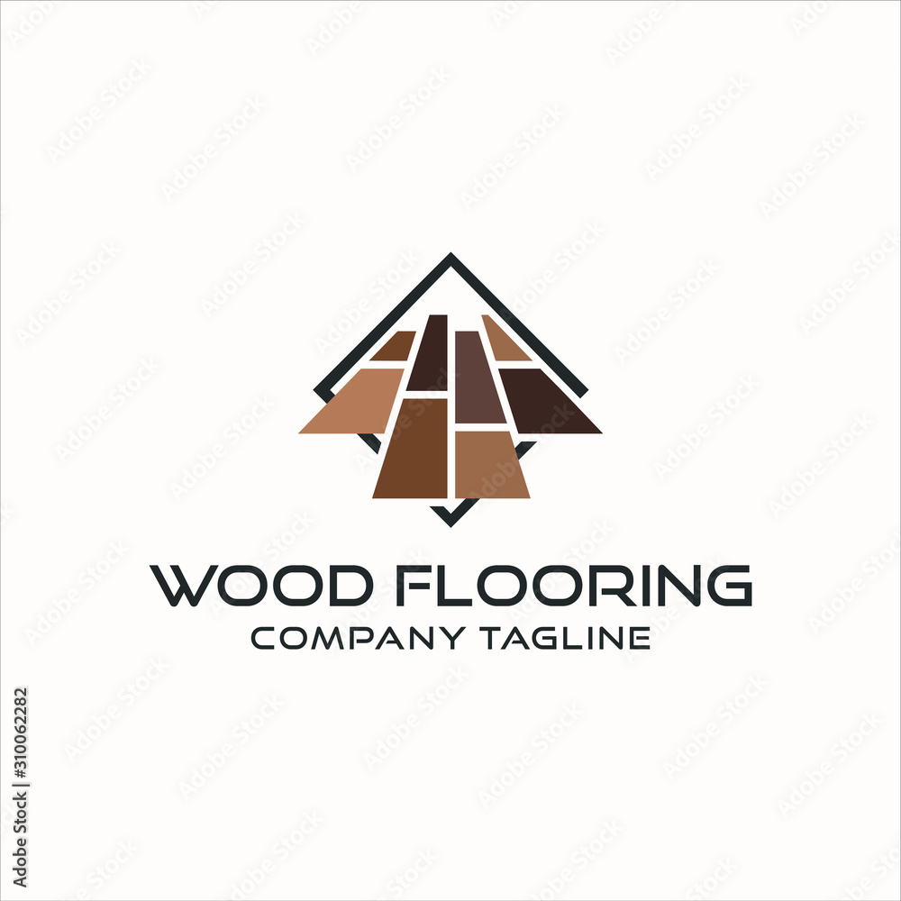 wood flooring parquet hardwood texture vector logo design template premium Stock Vector Adobe