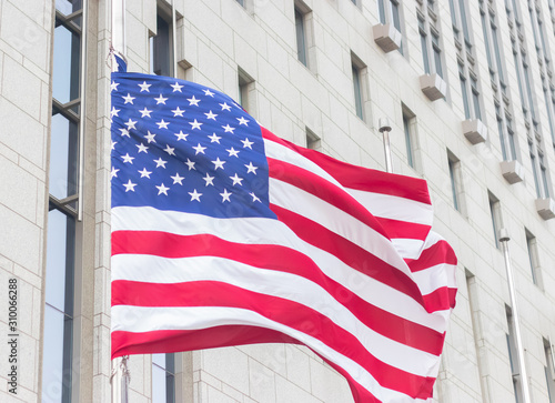 american flag of united states of america