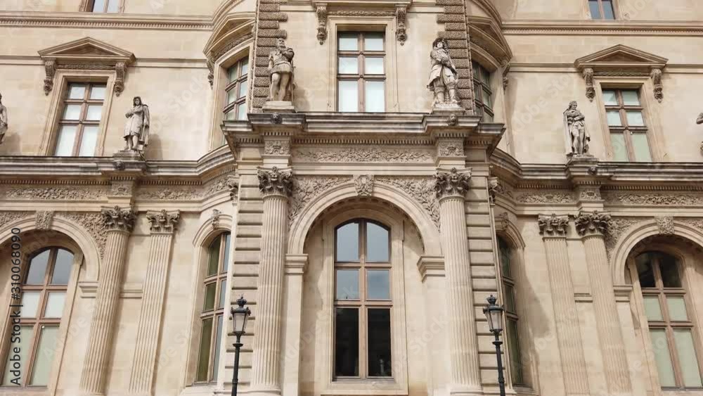The stunning architecture of the Louvre in Paris The stunning architecture of the Louvre in Paris