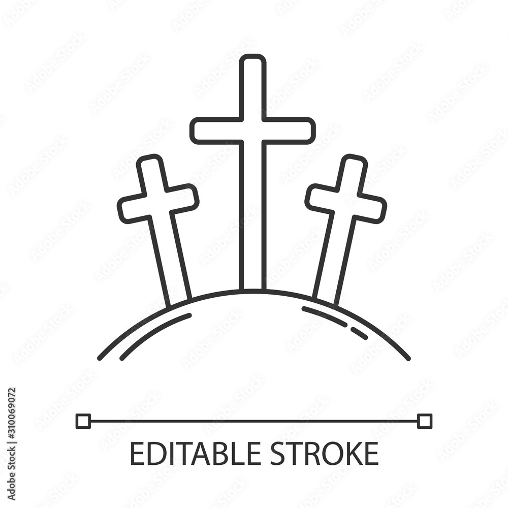 Christian cross or crucifix drawing in ash, dust or sand as symbol of  religion, sacrifice, redemption, Jesus Christ, ash wednesday, lent, Good  Friday, Easter with Church is devoted to fasting | Stock
