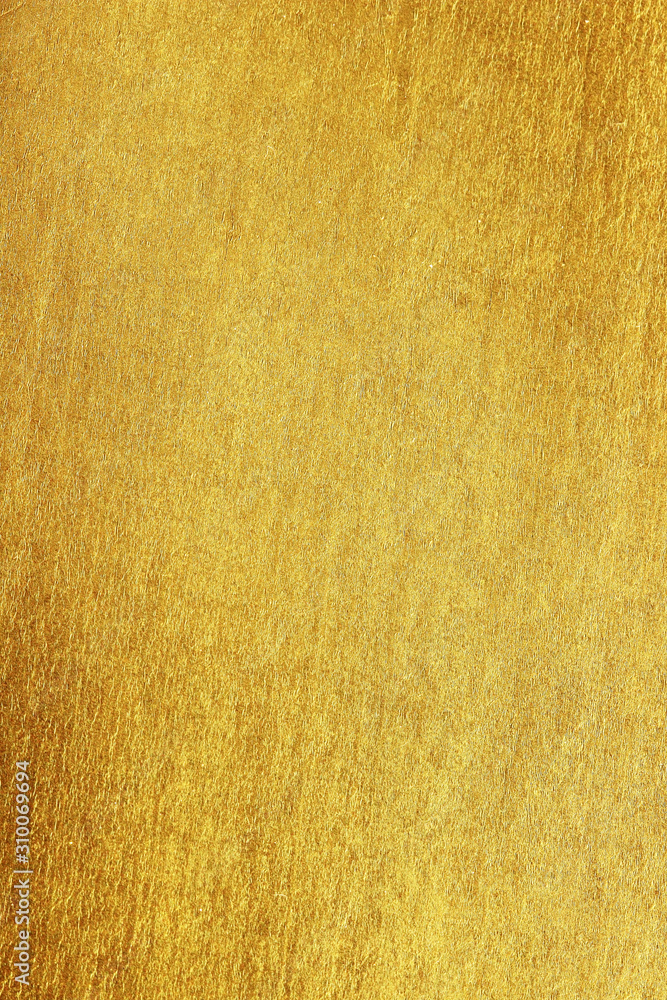 Shiny yellow leaf gold foil texture background Shiny yellow leaf gold foil texture background