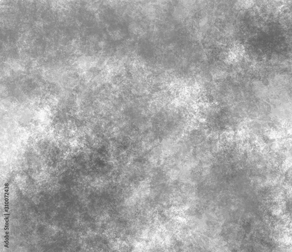 Fototapeta premium Abstract modern black and white painting . Textured monochrome grunge background.