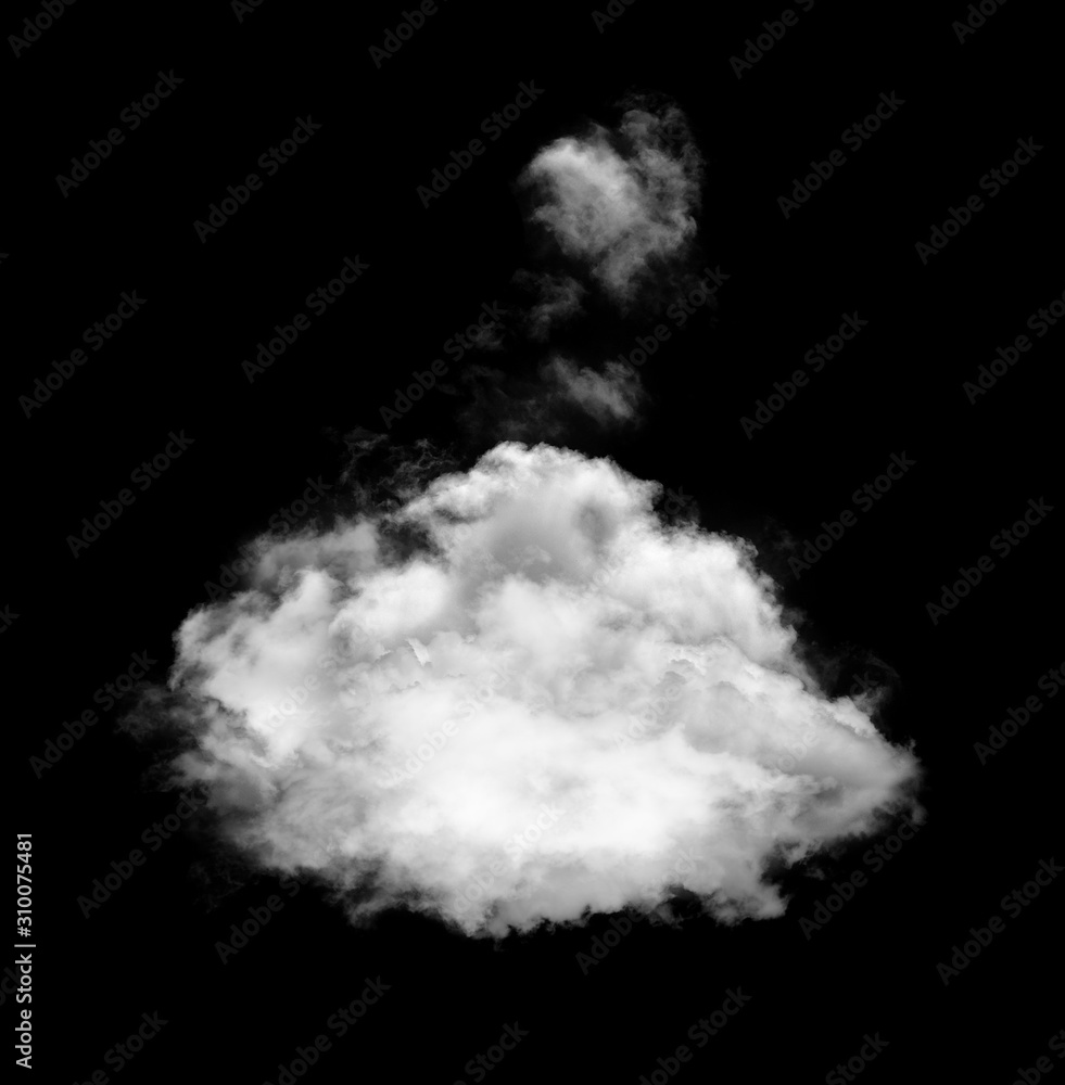 clouds on black background clouds on black background