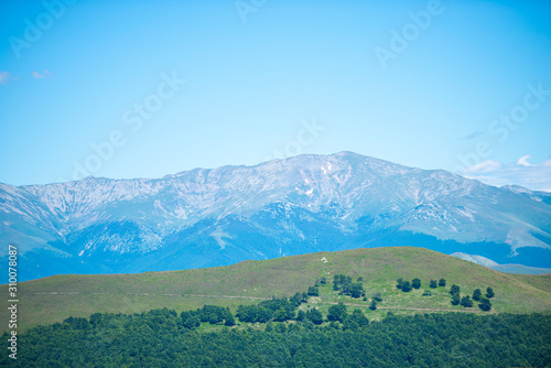 Landscape in the mountains , Carpathian Mountains