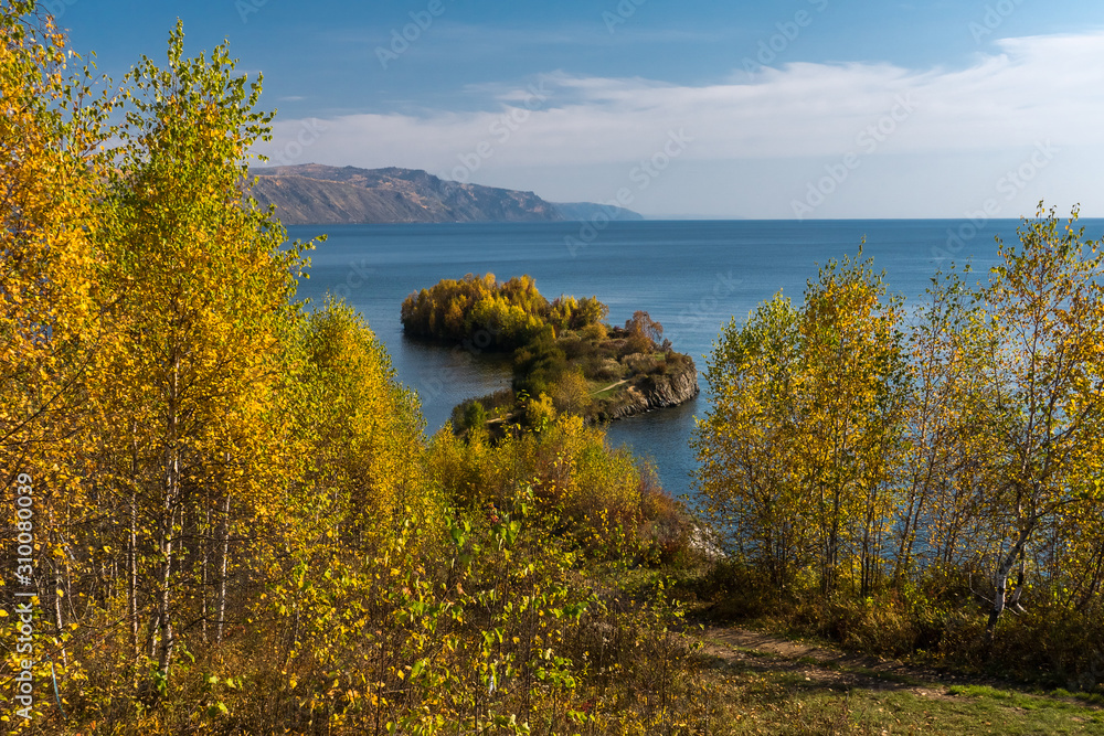 Cape Shamansky - the most western point of Lake Baikal