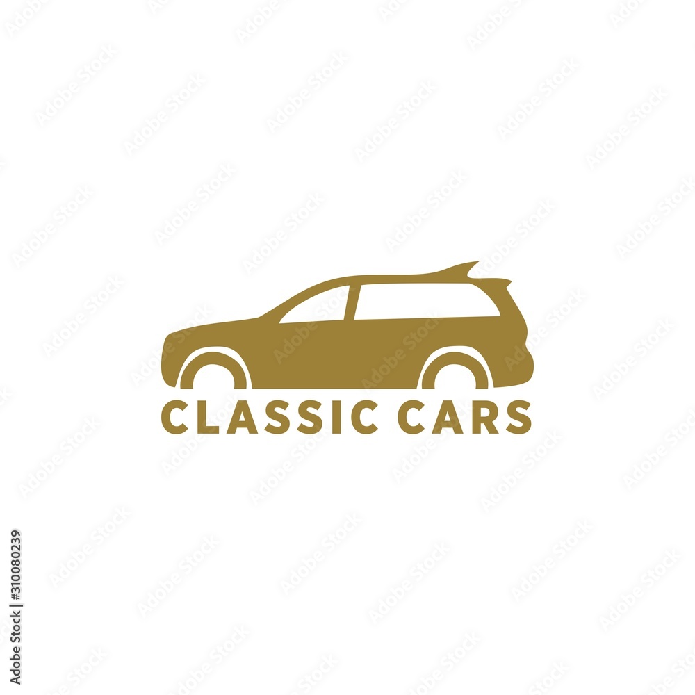 Car Logo simple and minimalist modern