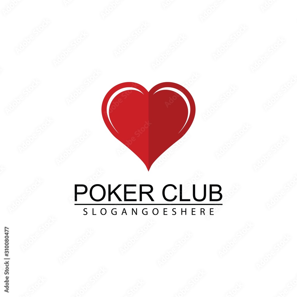 Poker Club Logo Design for Casino Business, Gamble, Card Game, Speculate, etc