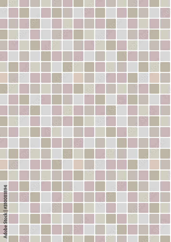 Fototapeta premium やさしい配色のスウォッチパターン