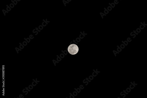 Full Moon on The Dark Night