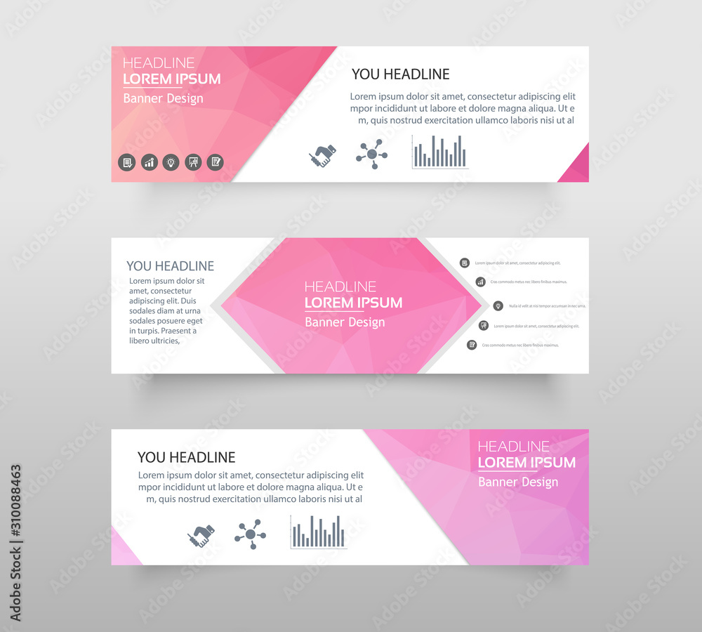 Vector abstract geometric design banner web template. web banner modern low polygon set background design, Geometric background. eps10 vector illustration. Vector abstract geometric design banner web template. web banner modern low polygon set background design, Geometric background. eps10 vector illustration.