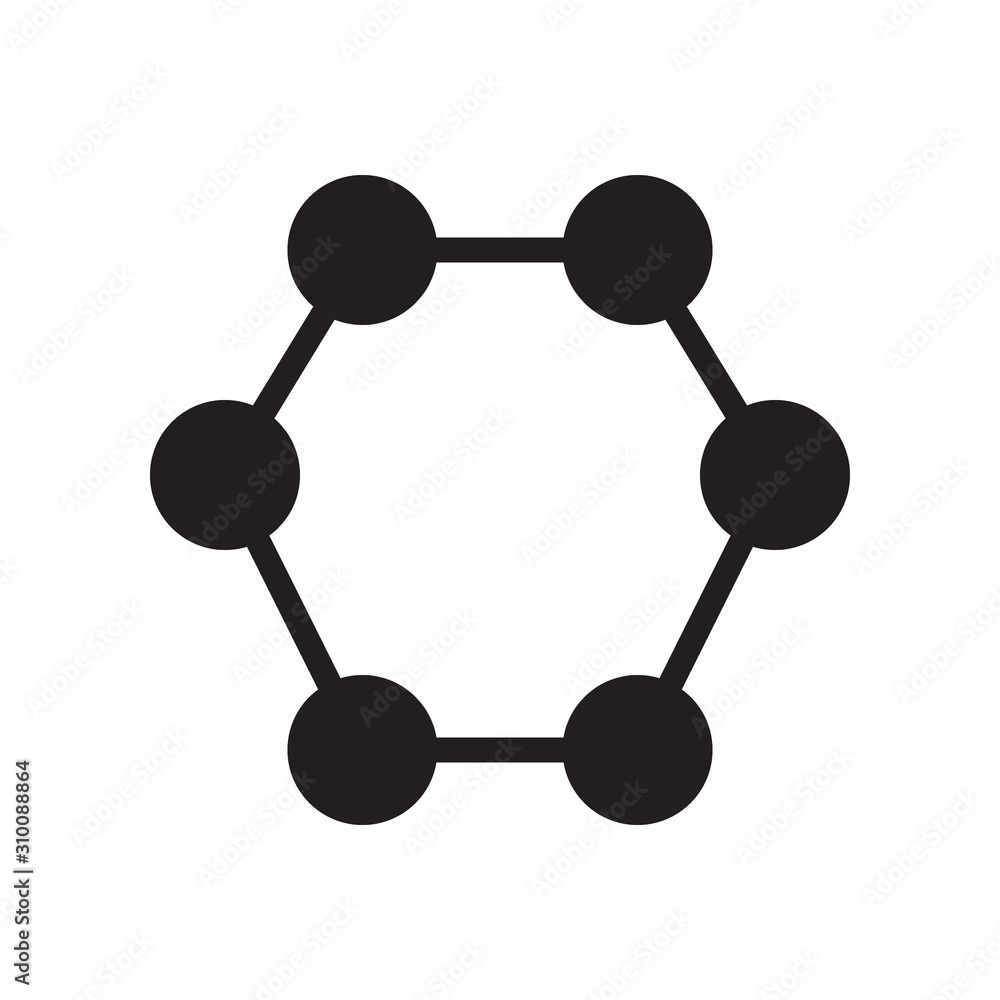 Molecule icon in trendy flat style design. Vector graphic illustration. Molecule icon for website design, logo, and ui. Vector file. EPS 10. Molecule icon in trendy flat style design. Vector graphic illustration. Molecule icon for website design, logo, and ui. Vector file. EPS 10.