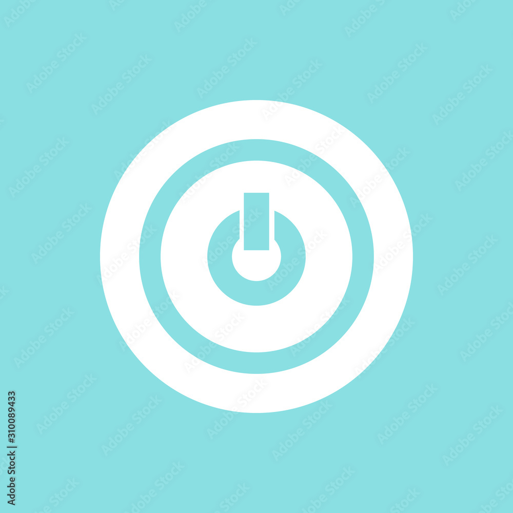 Power Button Icon Vector Design. Power Button Vector design illustration for electronic Power Button Icon Vector Design. Power Button Vector design illustration for electronic