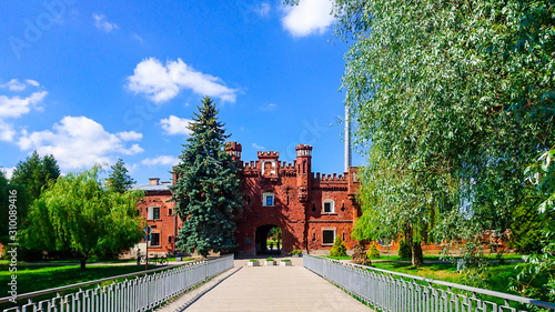 Fototapeta Naklejka Na Ścianę i Meble -  historical castle Brest City of Belarus Europe