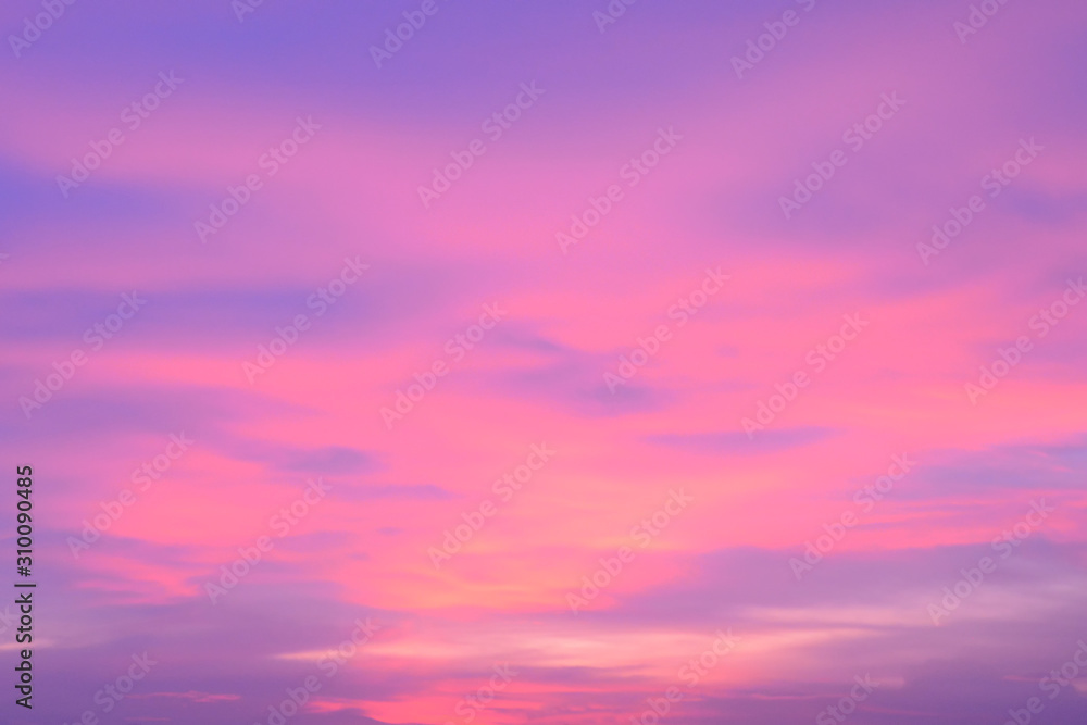 Beautiful sky with cloud background