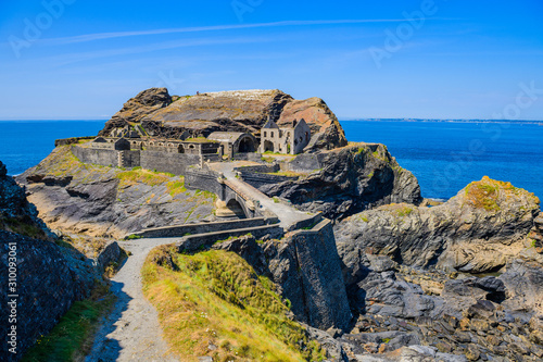 Abandoned old fort on the Crozon Peninsula. Finister. Brittany. France