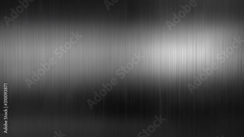 Light on aluminium stainless steel titanium metal background texture