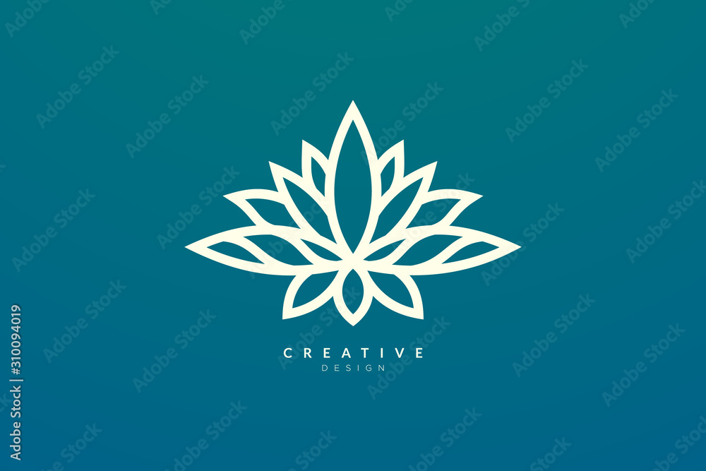 Logo Vector Graphic of Line Abstract Flower. Perfect for spa, hotel, beauty, health, fashion, cosmetic, boutique, salon, yoga, therapy , etc. Logo Vector Graphic of Line Abstract Flower. Perfect for spa, hotel, beauty, health, fashion, cosmetic, boutique, salon, yoga, therapy , etc.