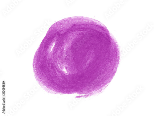 Purple abstract watercolor background. Purple watercolor scribble texture. Abstract watercolor on white background. It is a hand drawn.