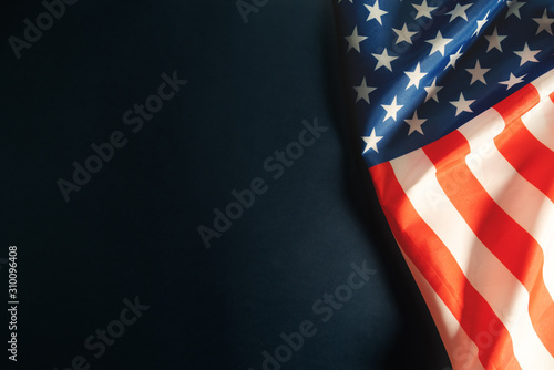 Martin Luther King, Jr. Day Anniversary - American flag photo