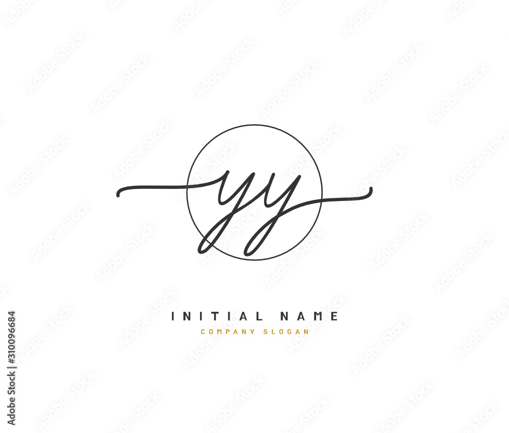 Y YY Beauty vector initial logo, handwriting logo of initial signature, wedding, fashion, jewerly, boutique, floral and botanical with creative template for any company or business. Y YY Beauty vector initial logo, handwriting logo of initial signature, wedding, fashion, jewerly, boutique, floral and botanical with creative template for any company or business.