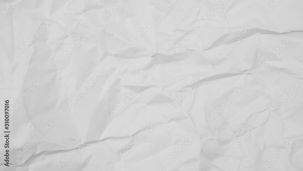 White creased paper texture background